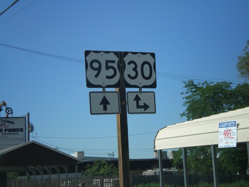 US-95 South at US-30