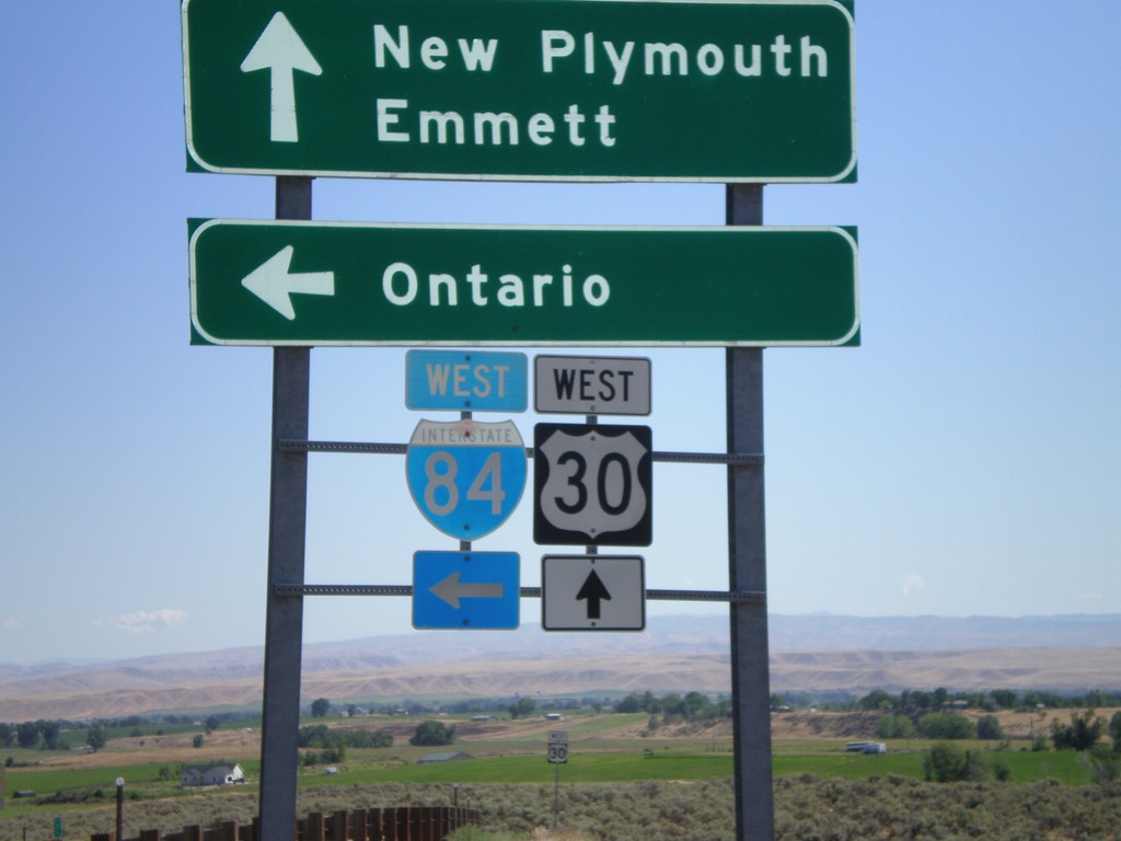 I-84 at US-30 (Exit 9)