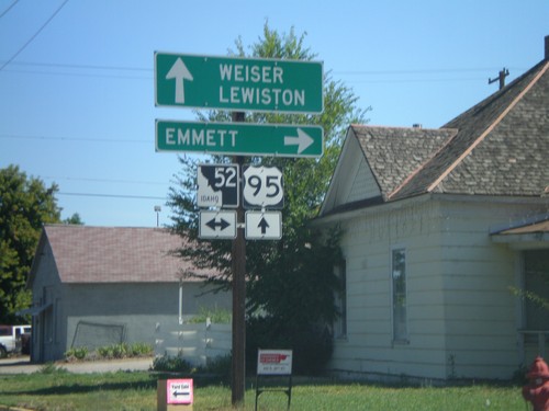 US-95 North at ID-52