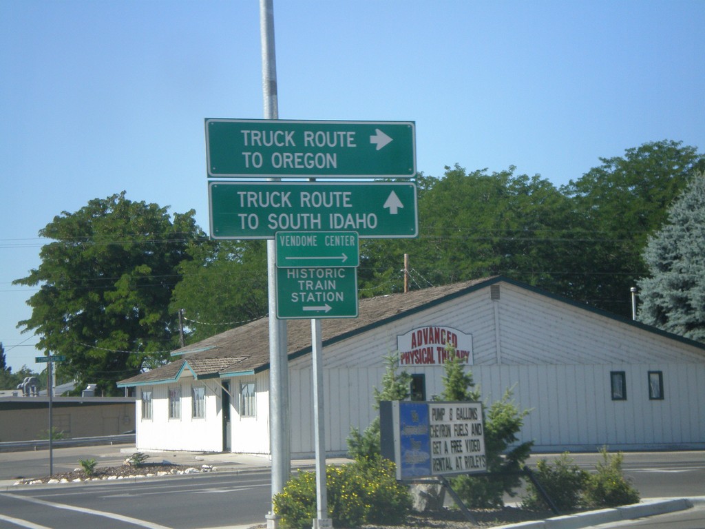 US-95 South - Weiser Truck Routes