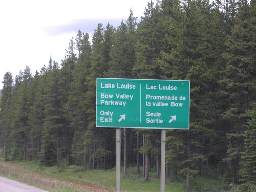 TC-1 West Lake Louise Exit