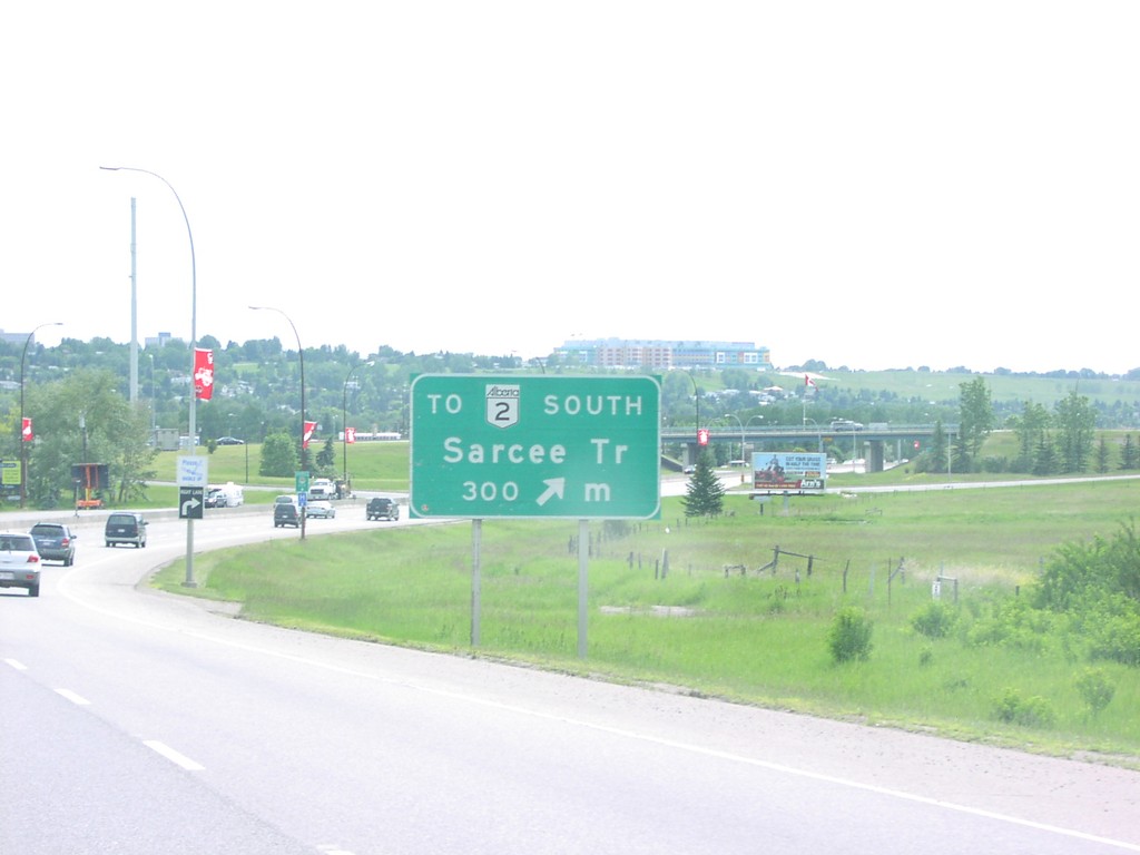 TC-1 East Sarcee Trail Exit