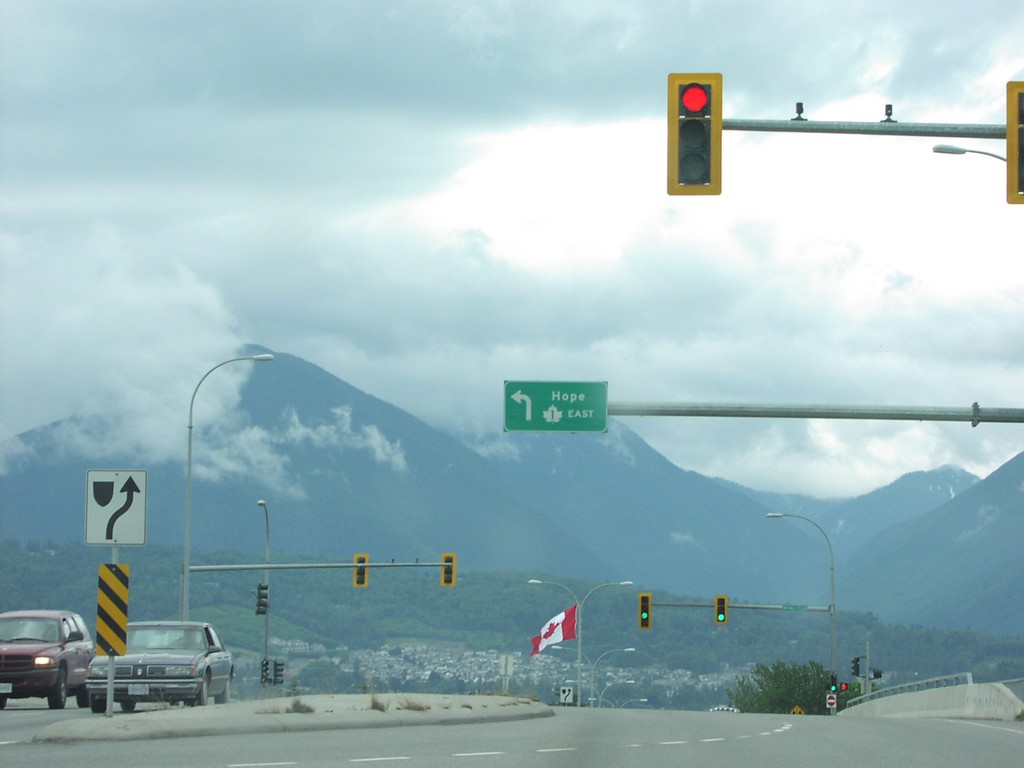 Vedder Road South at TC-1 East