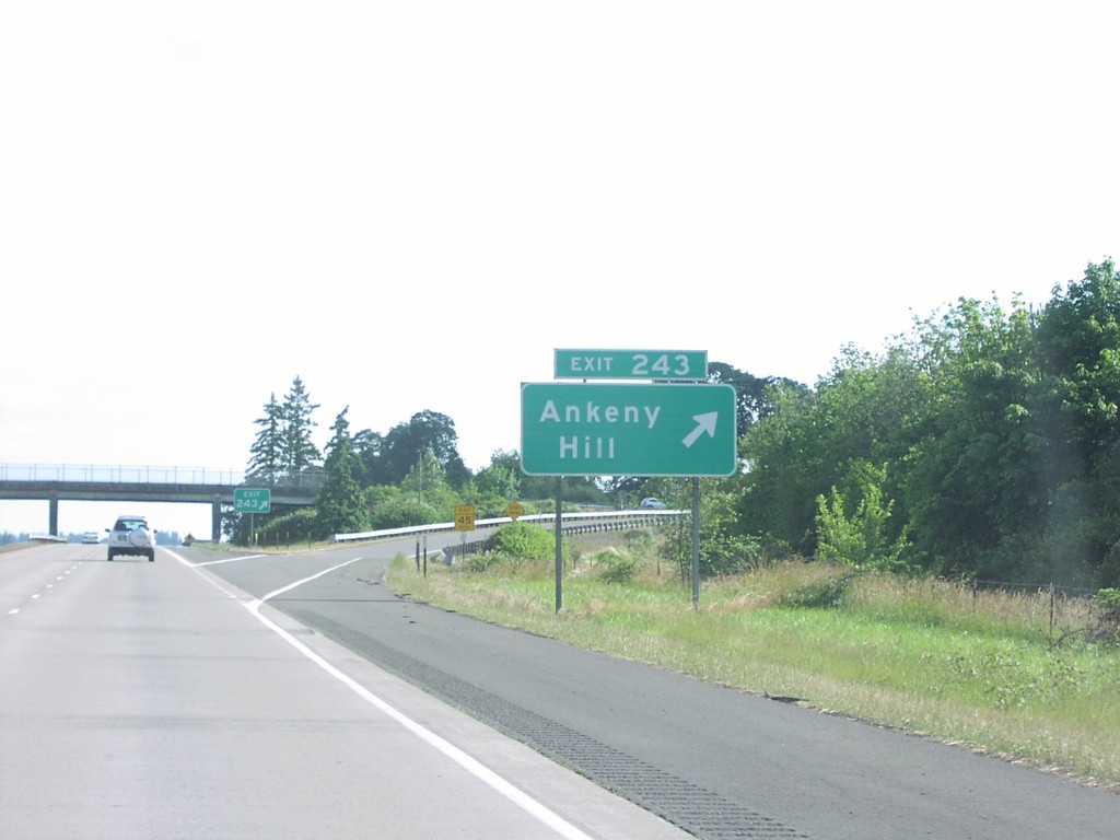 I-5 North Exit 243