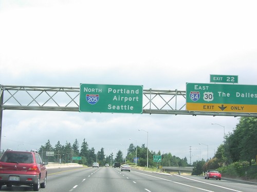 I-205 North Exit 22