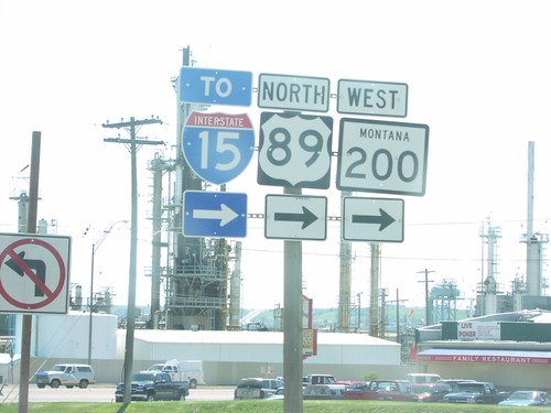 Old Havre Highway South at Smelter Ave. (NW Bypass)