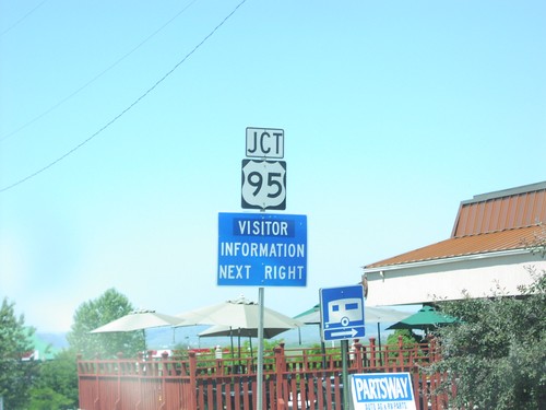 ID-13 South Approaching US-95