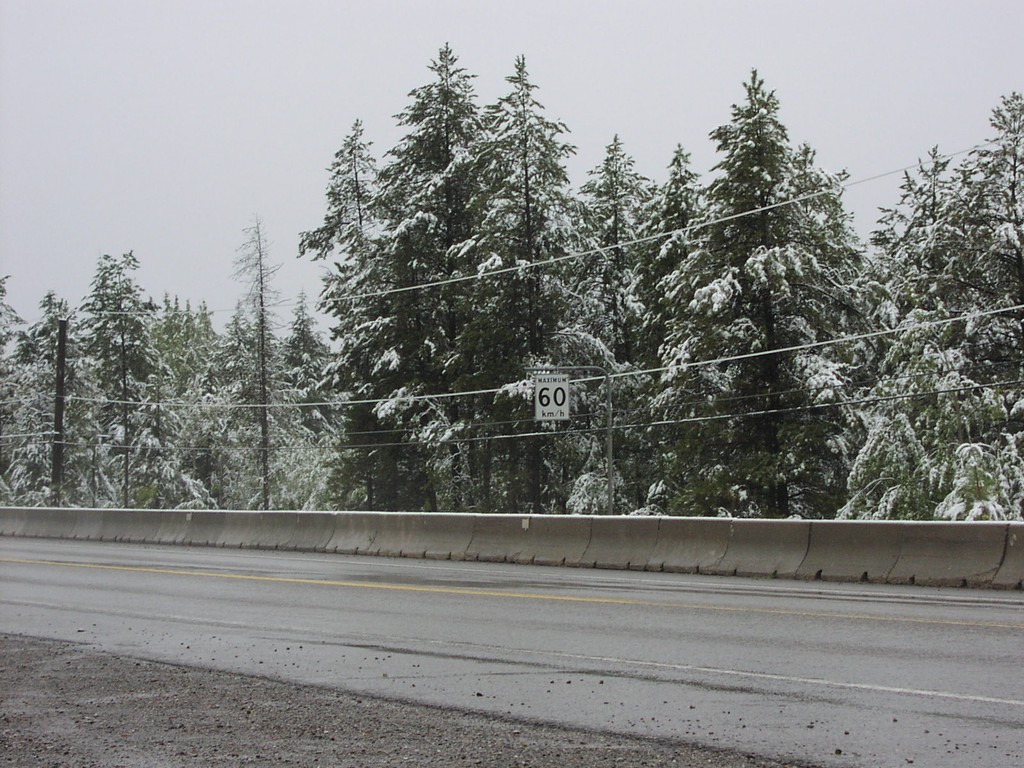 BC-3 East - Maximum 60 km/h