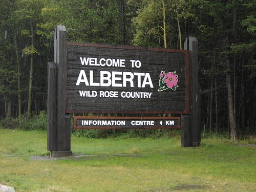 Welcome To Alberta on AB-3 East