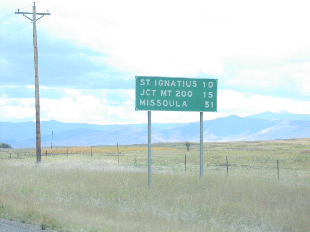 US-93 South - Distance Marker