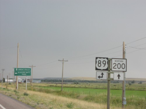 MT-200 East at US-89