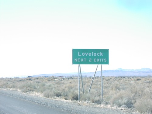 I-80 West - Lovelock Exits