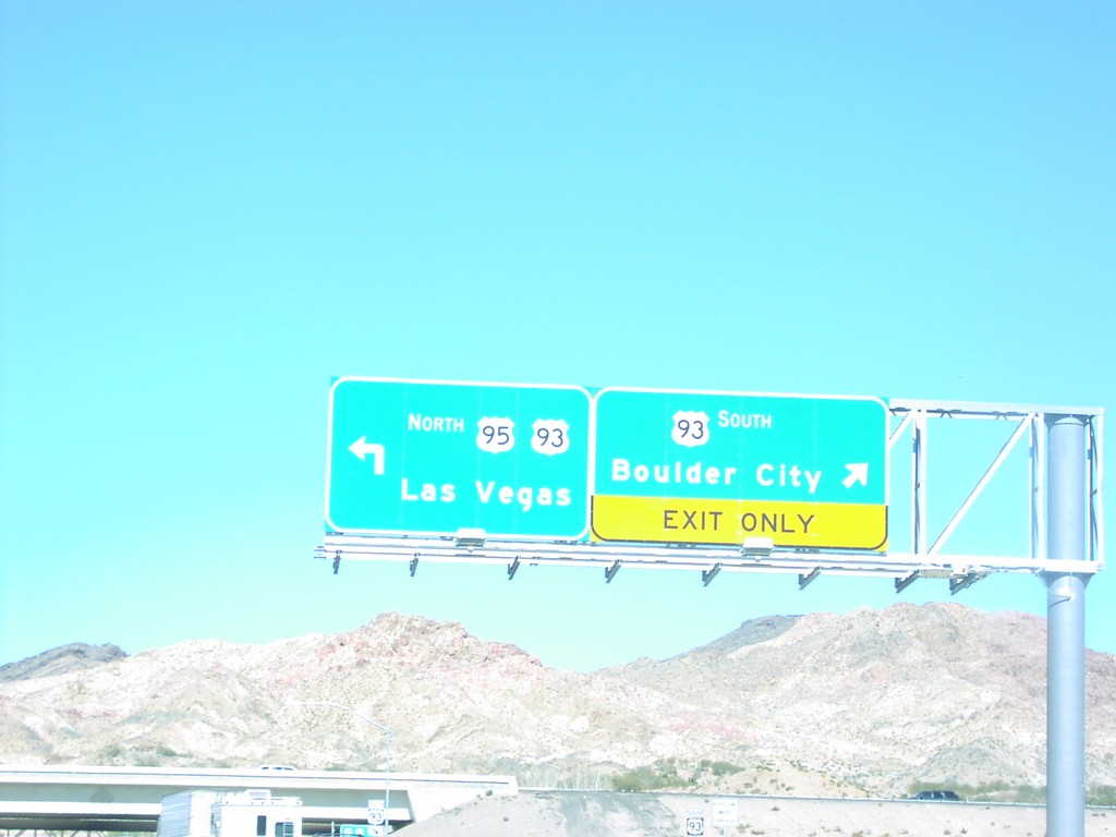 US-95 North at US-93