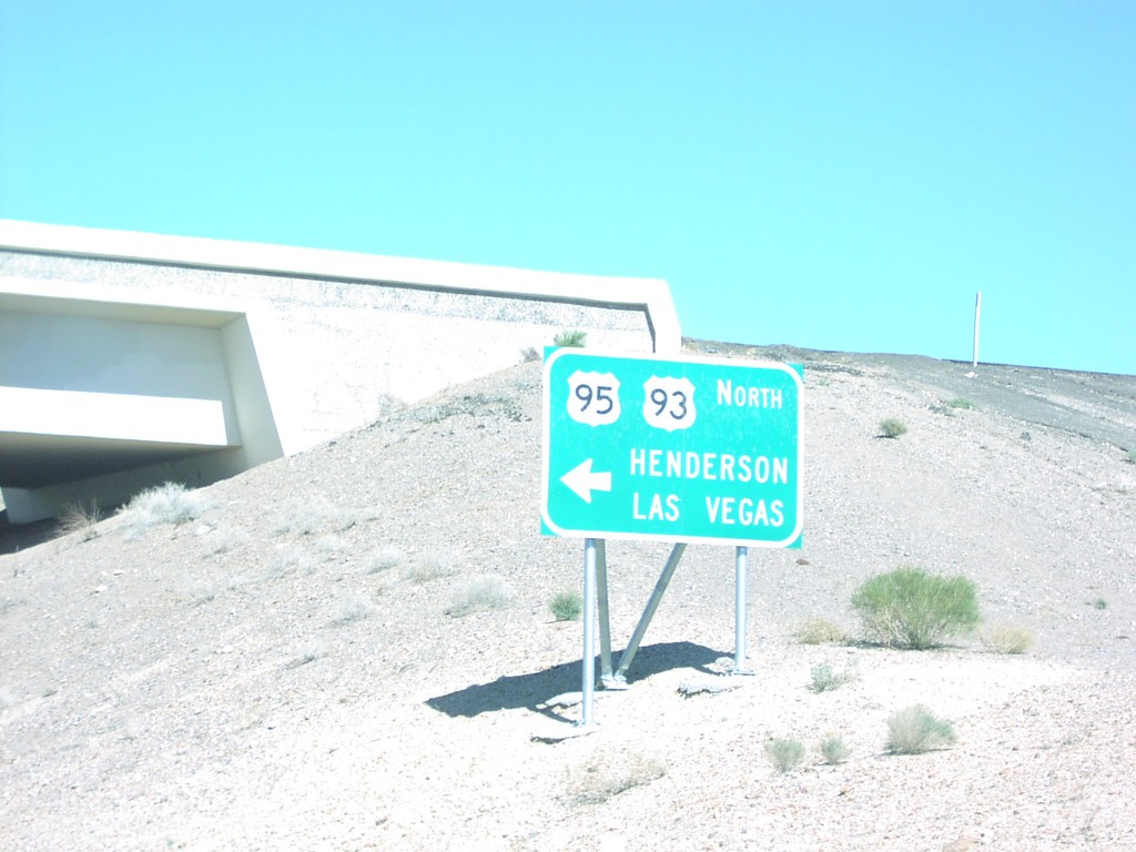 US-95 North at US-93