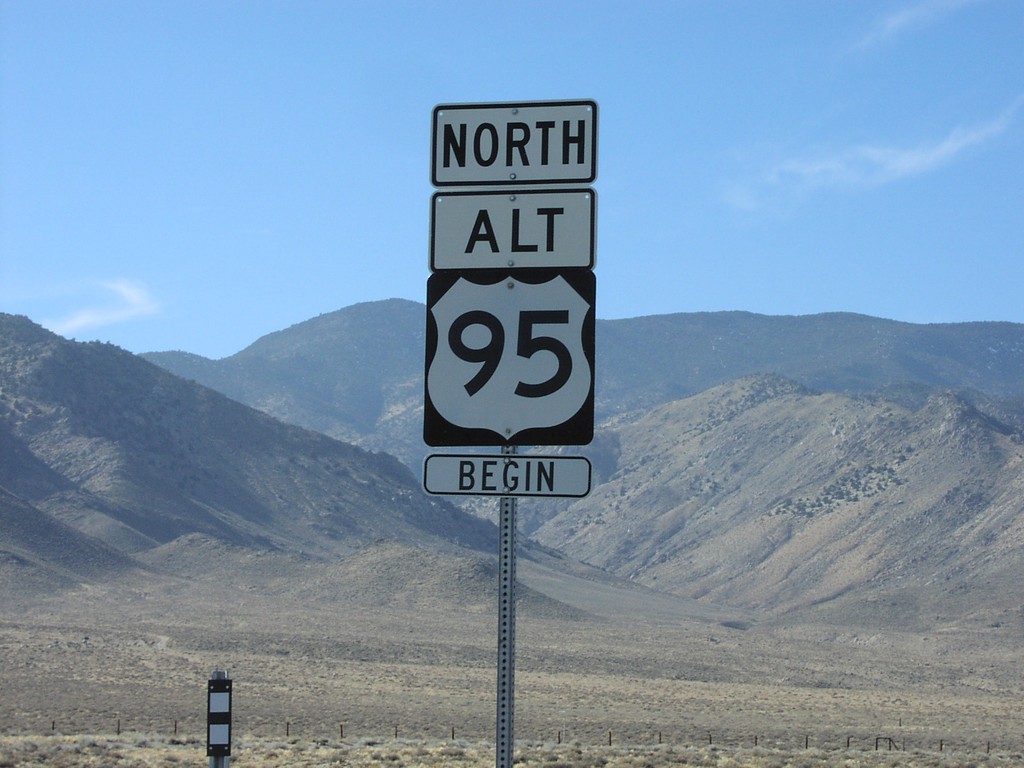 Begin US-95 Alt. North