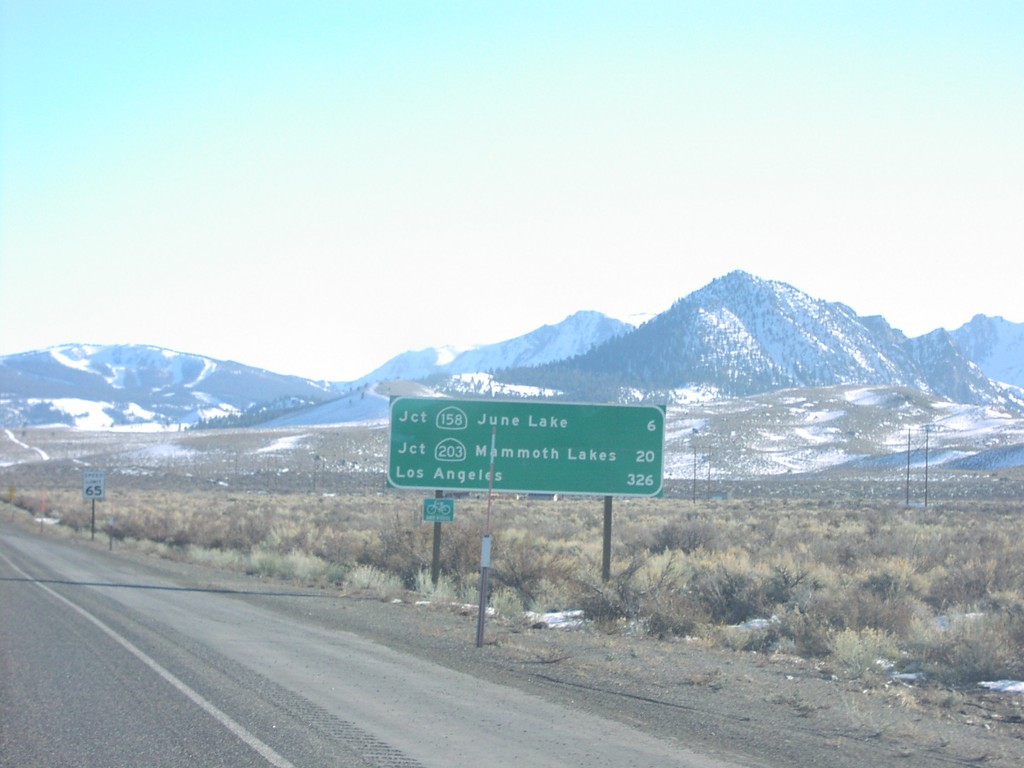 Distance Marker on US-395 South