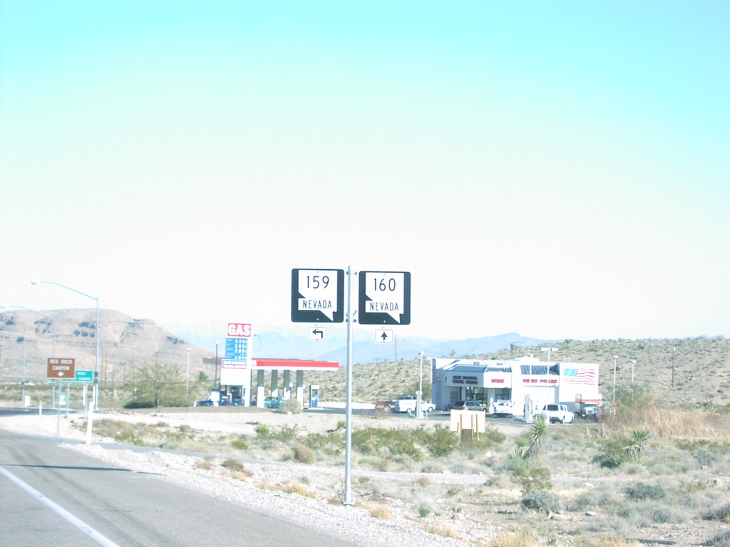 NV-160 East at NV-159