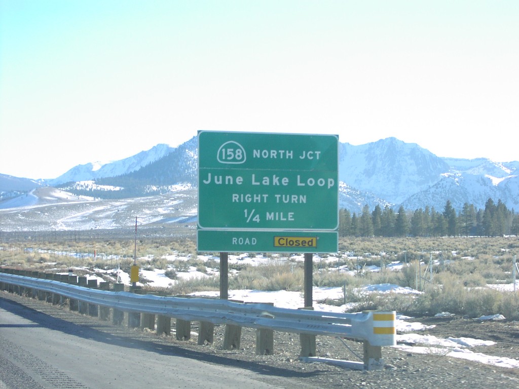 US-395 South CA-158 Jct.