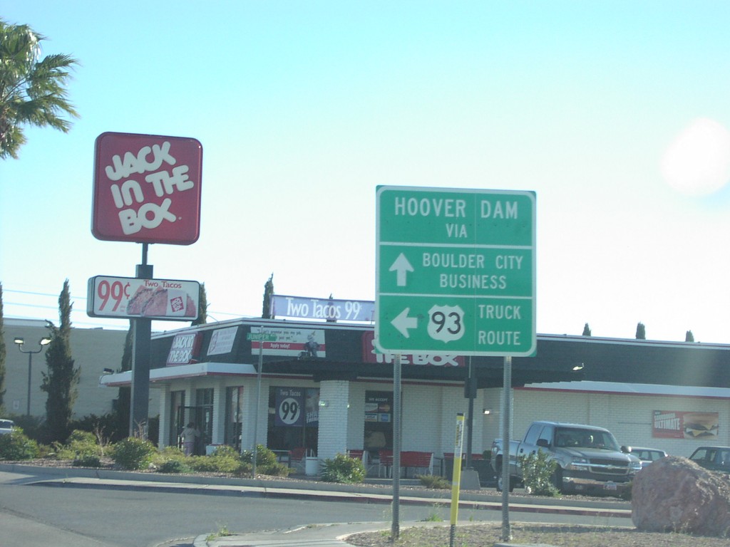 US-93 South Boulder City Truck Route