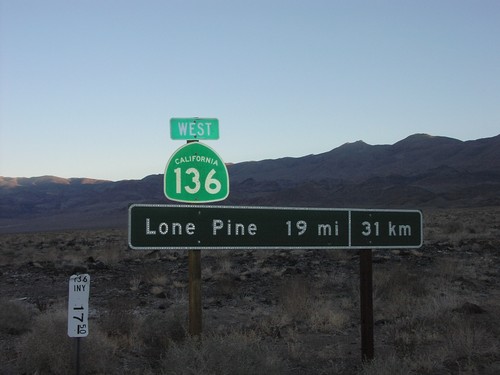 Distance Marker on CA-136 West