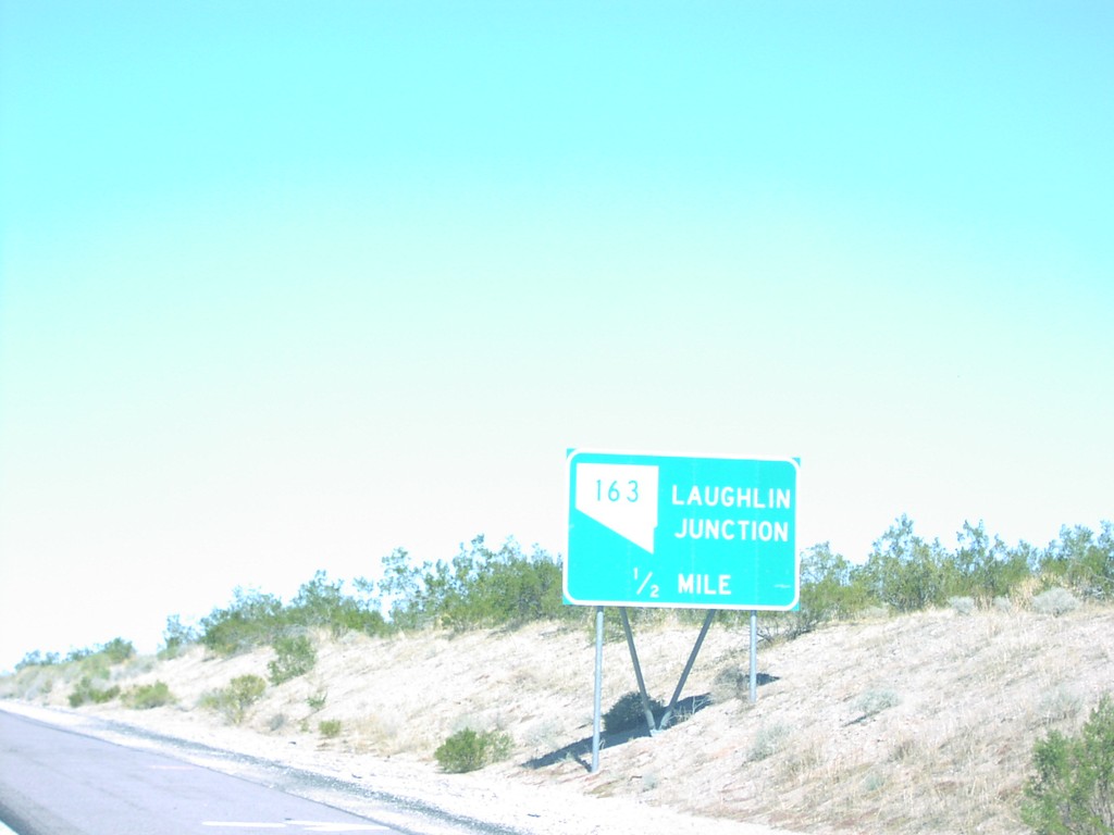 US-95 North at NV-163/Laughlin Jct.