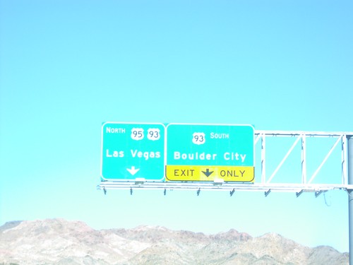 US-95 North at US-93