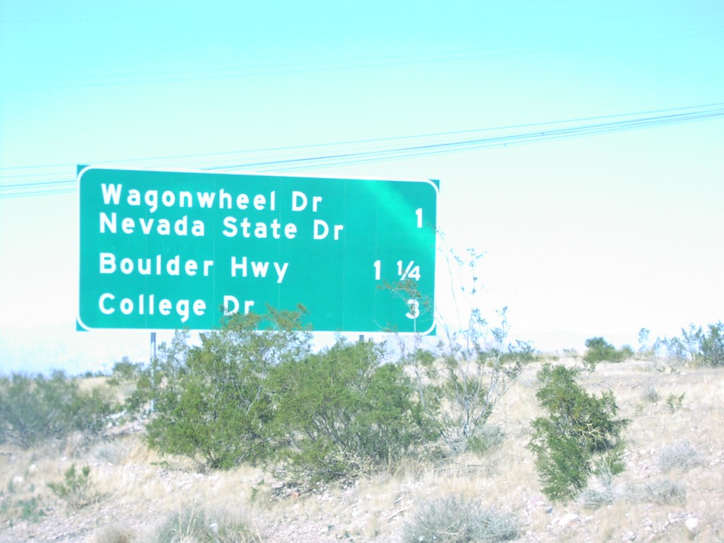 US-95/US-93 North - Henderson Exits