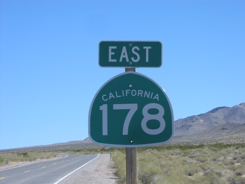 CA-178 East Death Valley NP Boundary