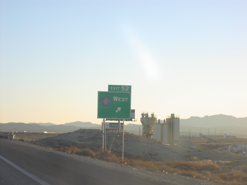 I-15 North Exit 52 - Las Vegas Beltway