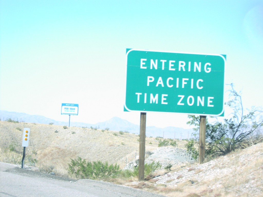 I-40 West - Pacific Time Zone