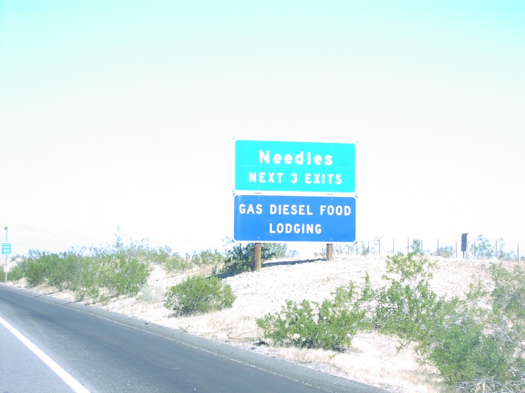 I-40 West - Needles Exits