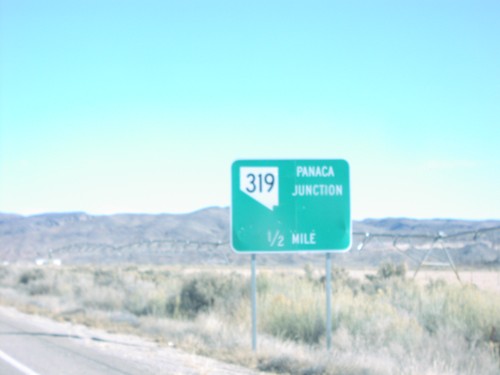 US-93 North NV-319/Panaca Jct.