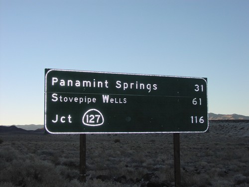 Distance Marker on CA-190 East