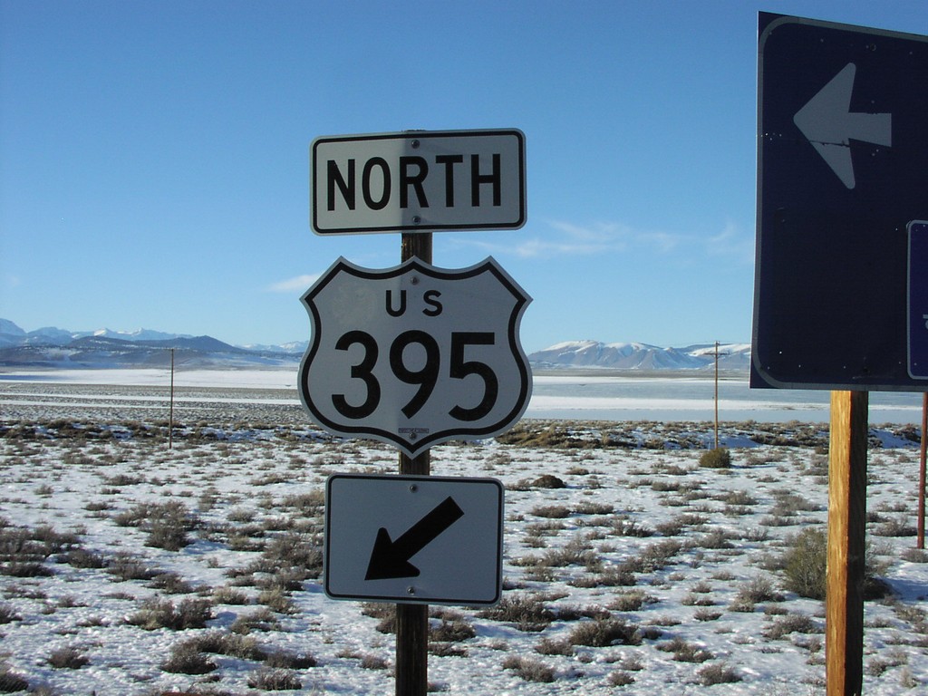 US-395 Entrance at Crowley Lake