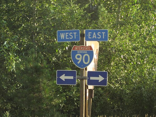 I-90 Montana at Sloway Campground