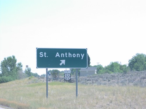 US-20 East St. Anthony Exit