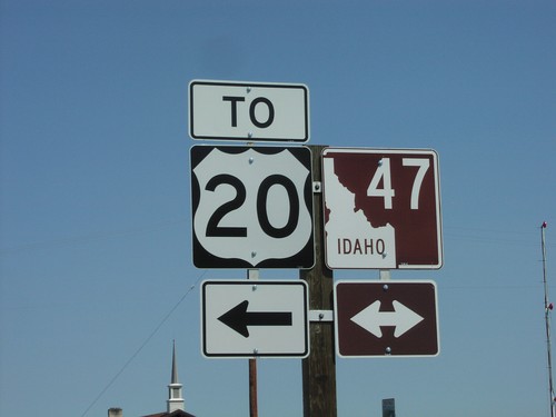 End ID-32 North at ID-47