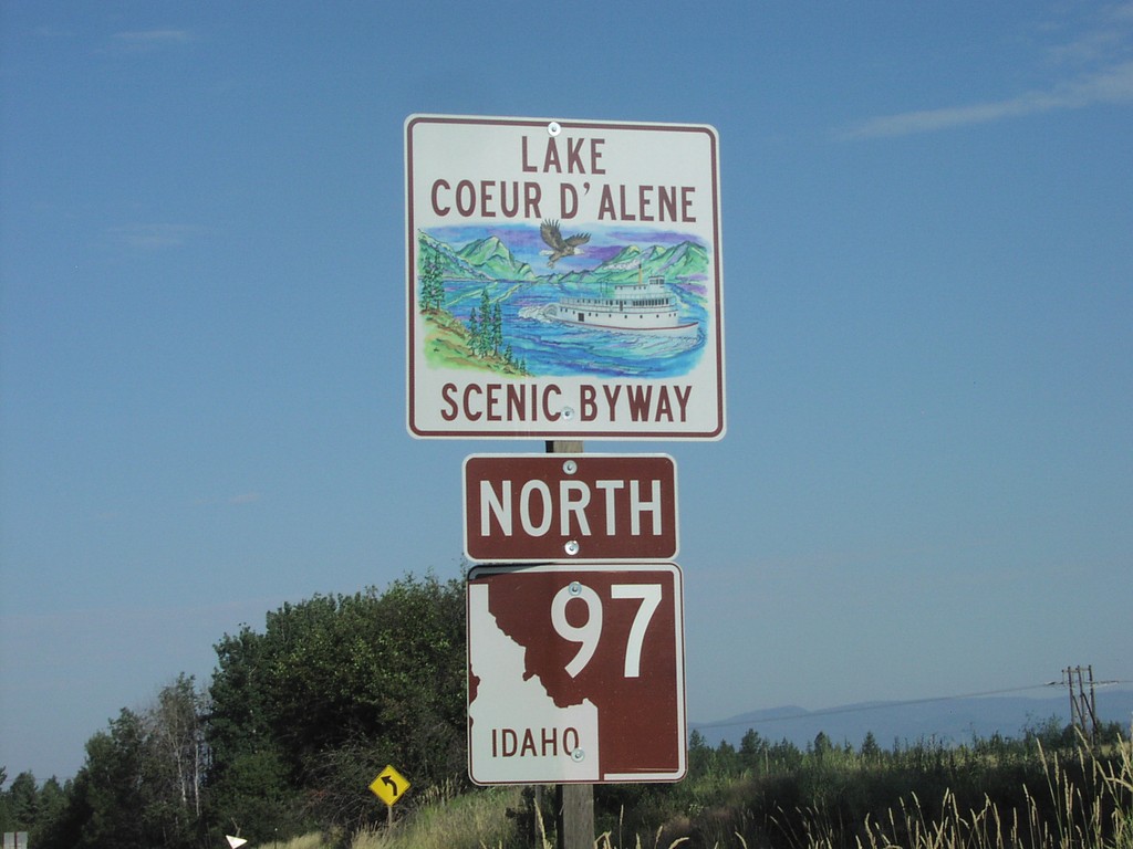 ID-97 North - Lake Coeur d'Alene Scenic Byway