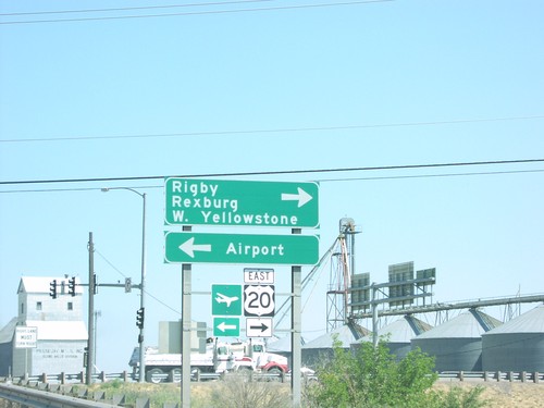 I-15 North Exit 119 Offramp at US-20 East