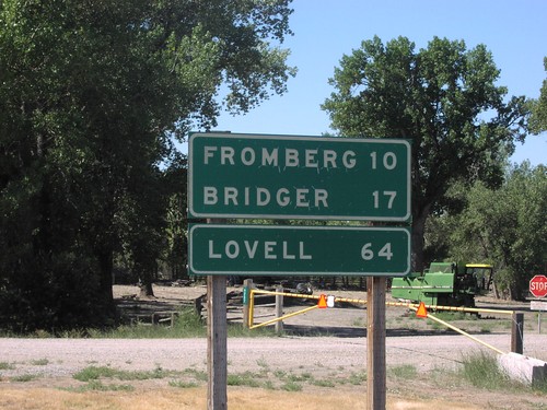 US-310 South Distance Marker