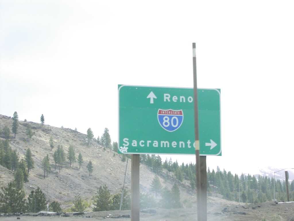 I-80 Onramp at Hirshdale Road