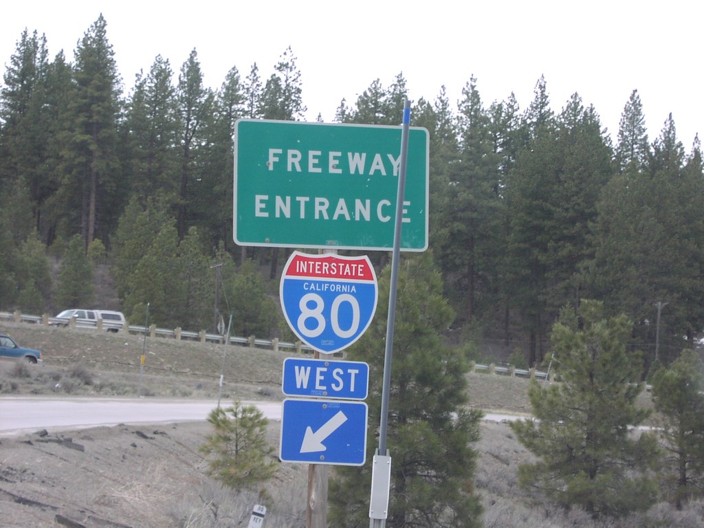 I-80 Onramp at Hirshdale Road