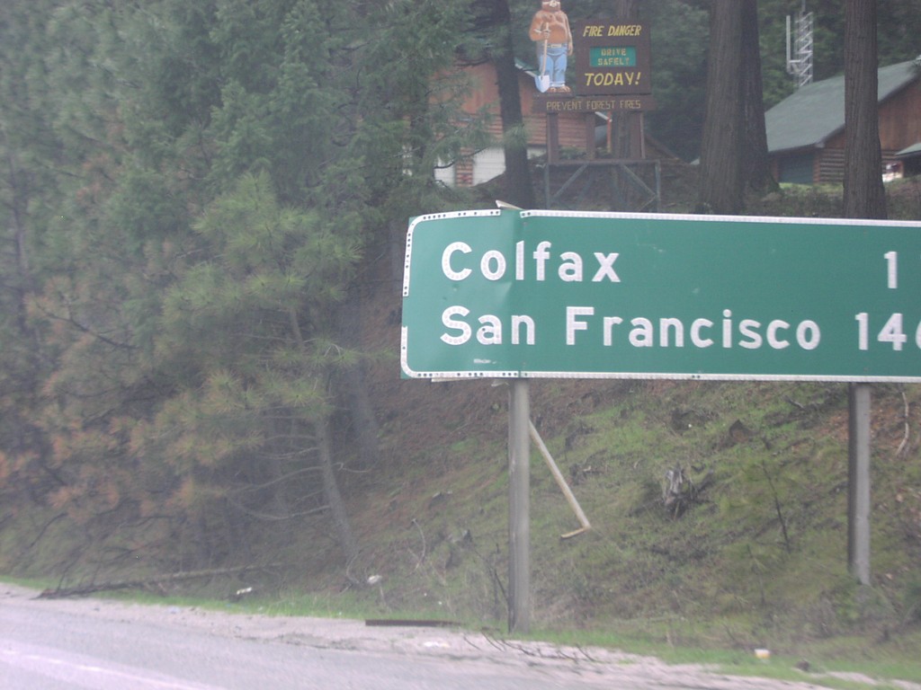 I-80 West Distance Marker