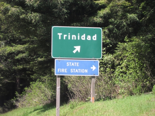 US-101 North at Trinidad Exit