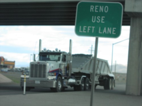 NV-427 North at I-80 West to Reno