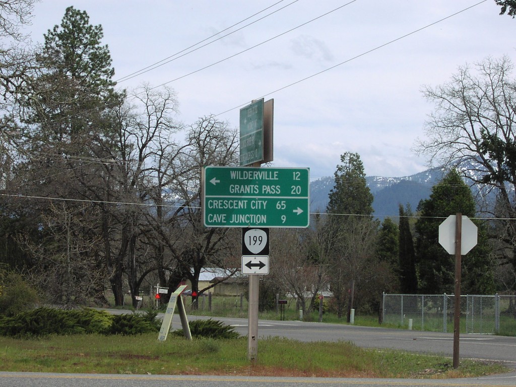 US-199 Shield Signed as OR-199