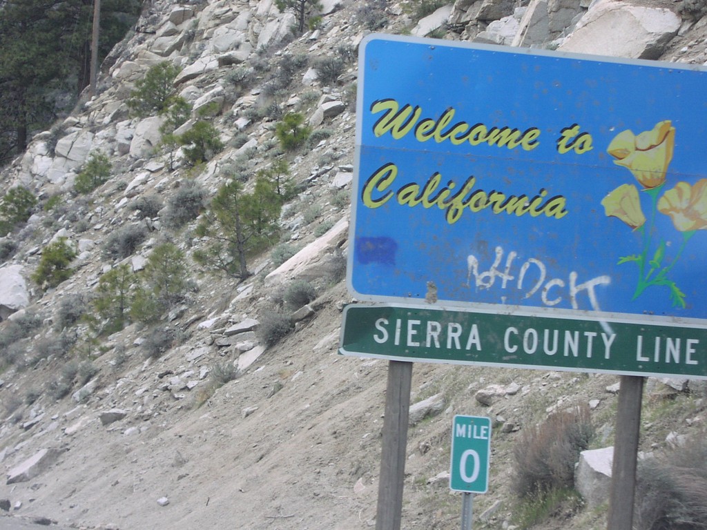 I-80 West - Welcome To California