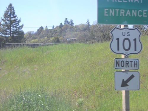 CA-20 West at US-101 Onramp