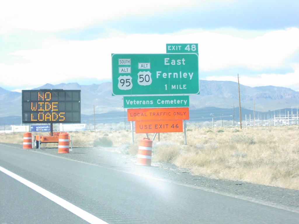 I-80 West Exit 48