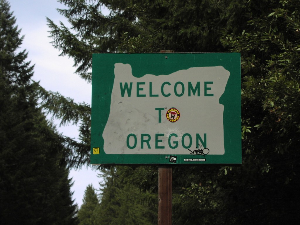 US-199 North - Welcome To Oregon